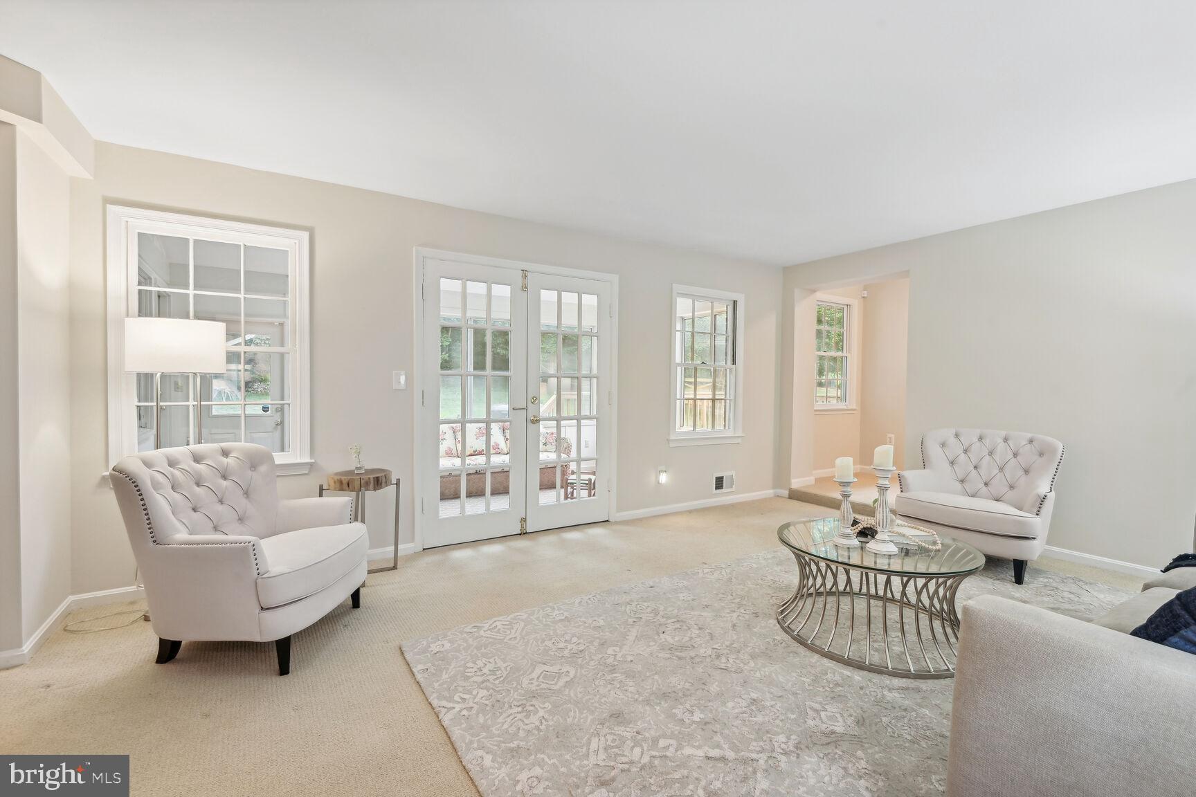 7413 Miller Fall Road Rockville, MD 20855 - Photo 7 of 63 Light-filled living room