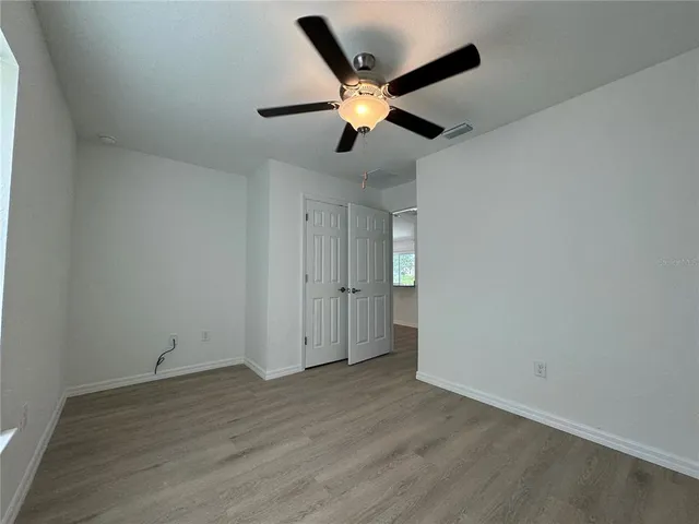 wooden floor in an empty room
