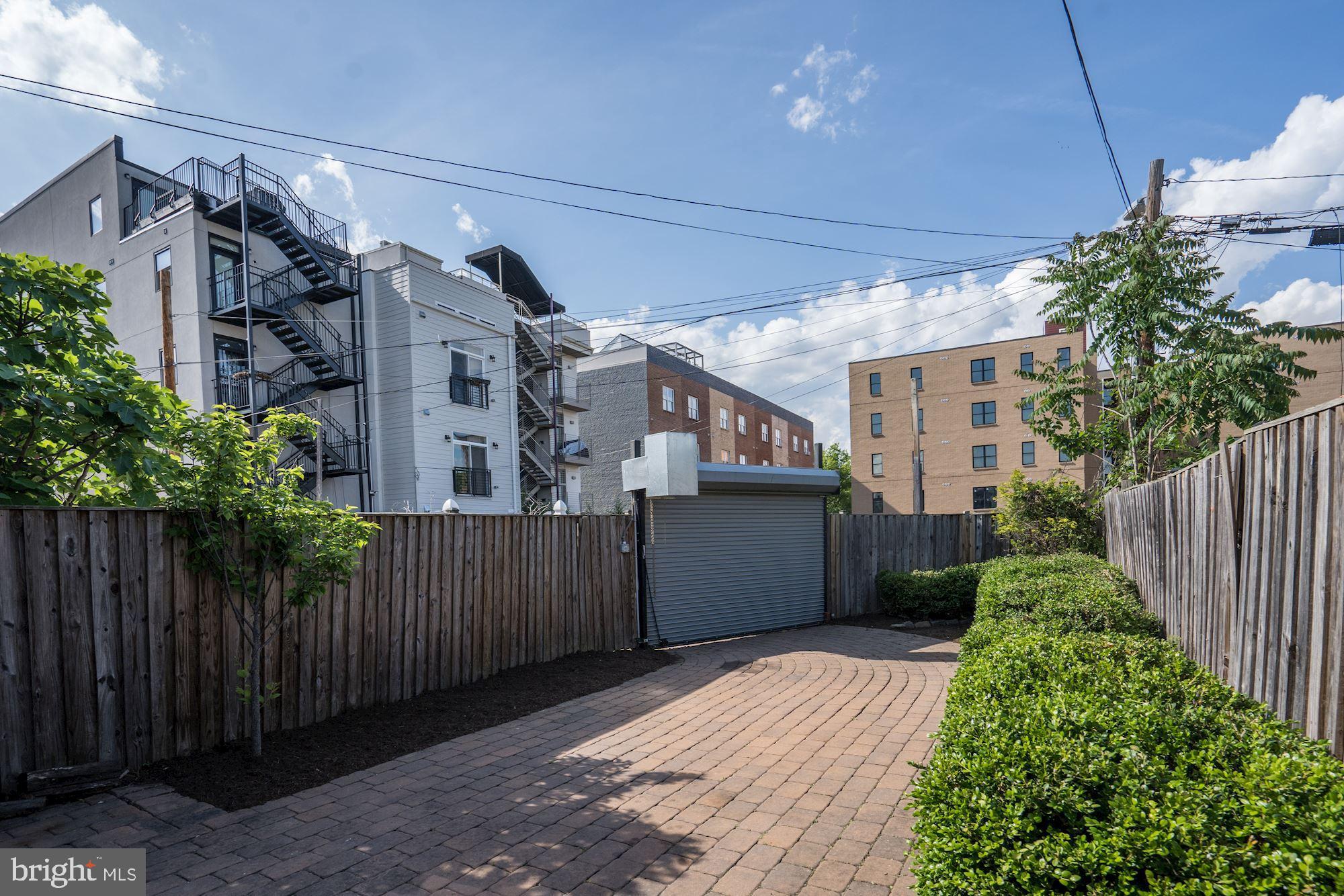 1210 I Street Northeast Washington, DC 20002 - Photo 23 of 28 Rear Patio & Parking