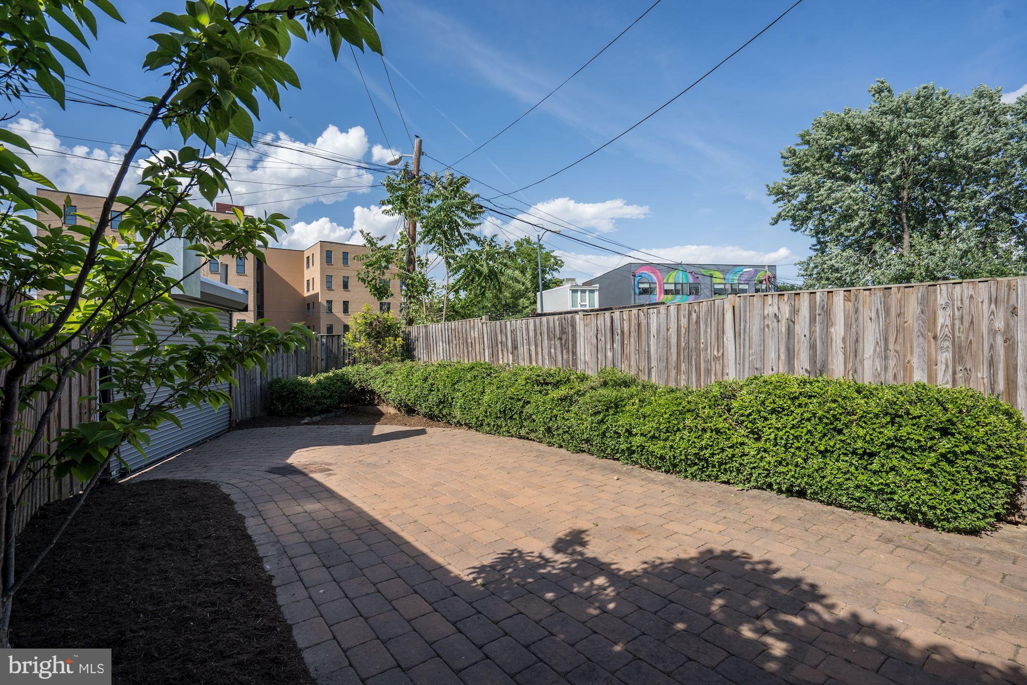 1210 I Street Northeast Washington, DC 20002 - Photo 24 of 28 Rear Patio & Parking