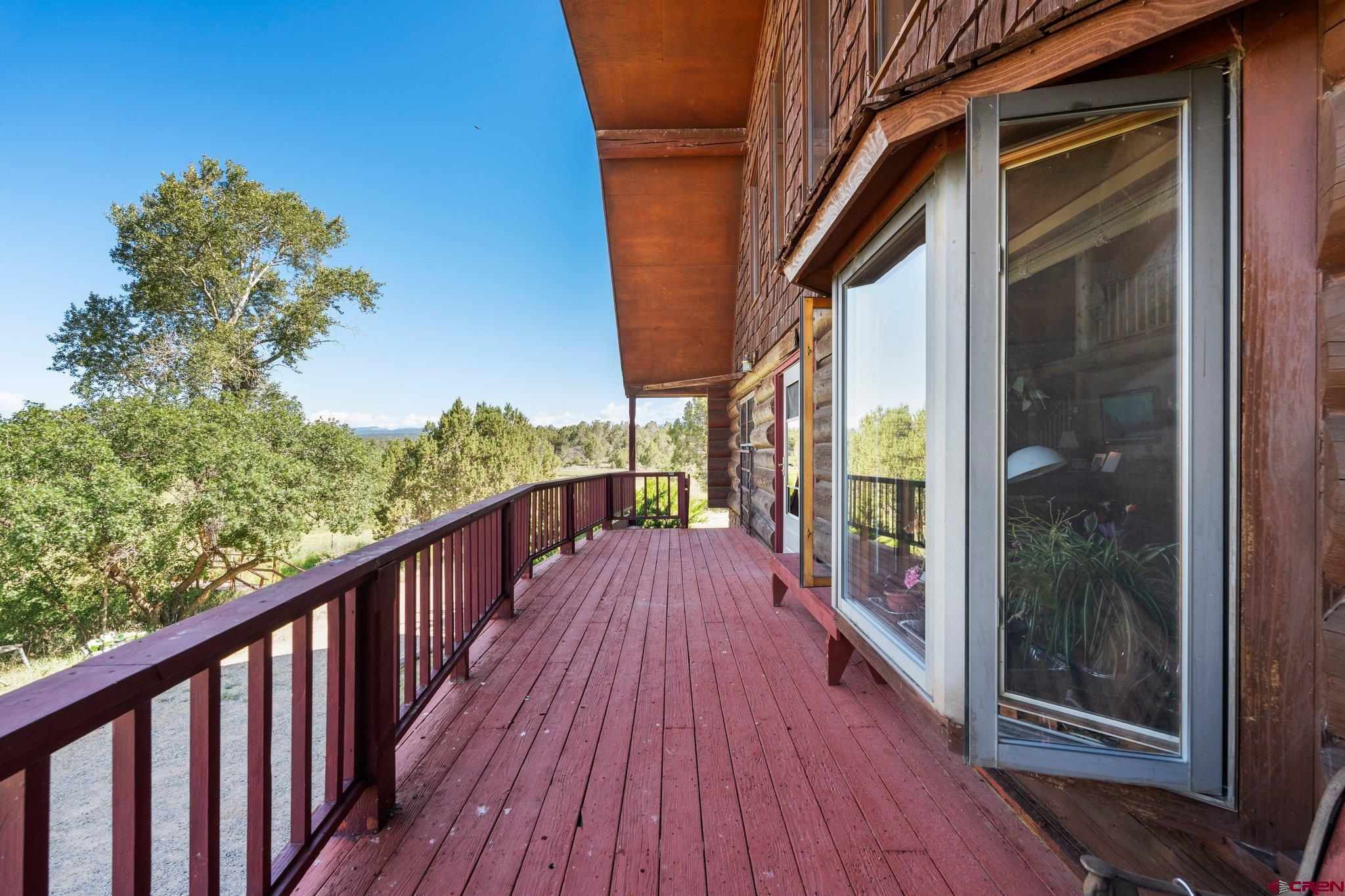 3515 County Road 514 Ignacio, CO 81137 - Photo 27 of 35 a view of balcony with wooden floor