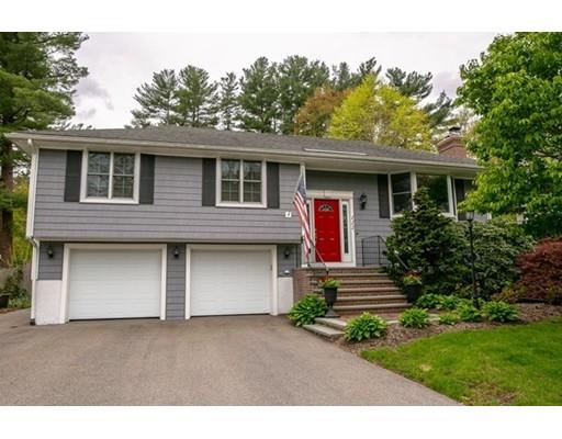 111 Sutton Road Needham, MA 02492 - Photo 2 of 30 a front view of a house with a garden
