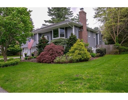 111 Sutton Road Needham, MA 02492 - Photo 4 of 30 a view of a house with a garden
