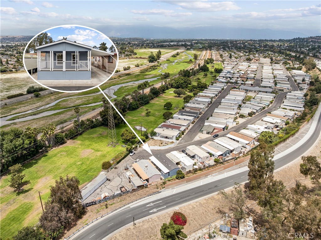 10550 Dunlap Crossing Road, Unit 141 Whittier, CA 90606 - Photo 2 of 38 an aerial view of a house