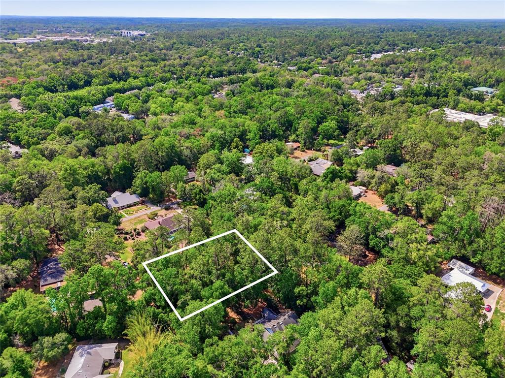 0 Northwest 45th Street Gainesville, FL 32607 - Photo 6 of 14 an aerial view of a forest with houses