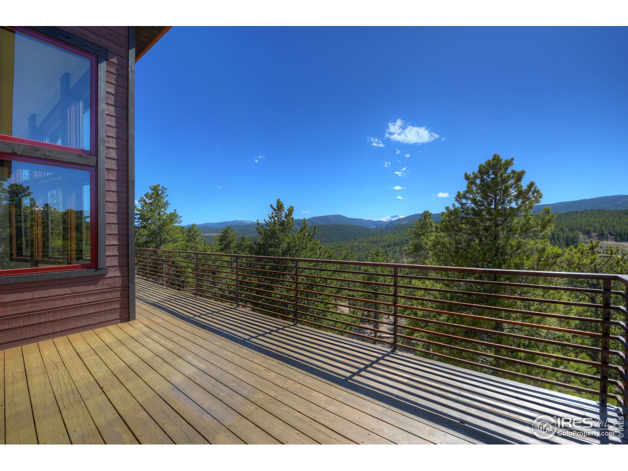 23 Ridge View Road Nederland, CO 80466 - Photo 12 of 38 a view of balcony with wooden floor and city view