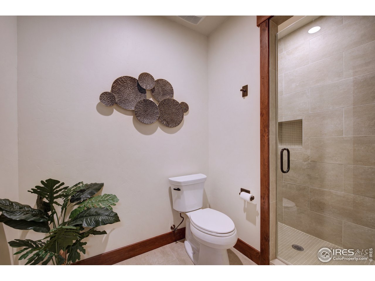 23 Ridge View Road Nederland, CO 80466 - Photo 28 of 38 a bathroom with a toilet and a shower