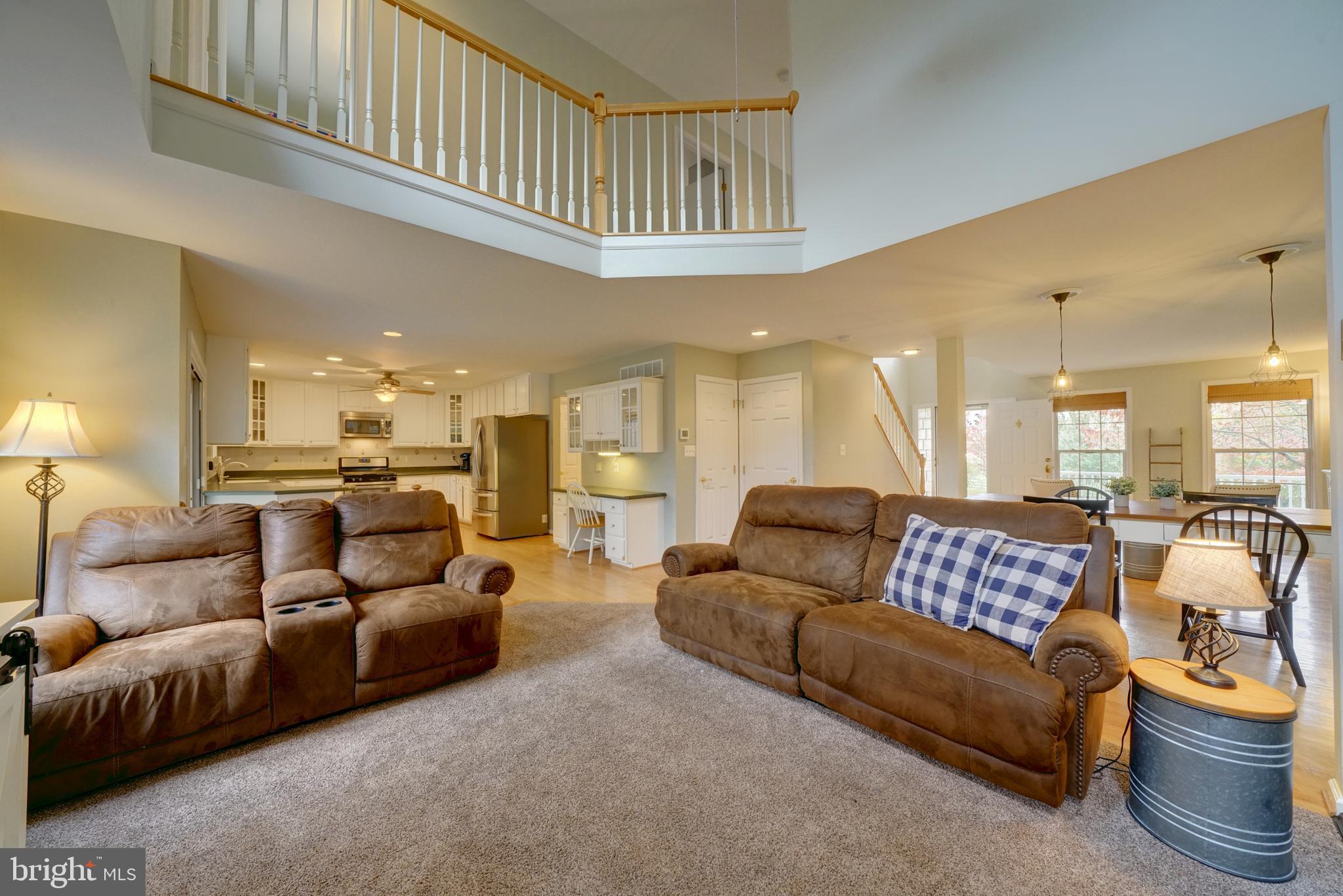 18560 Windsor Forest Road Mount Airy, MD 21771 - Photo 24 of 63 family room up to second story