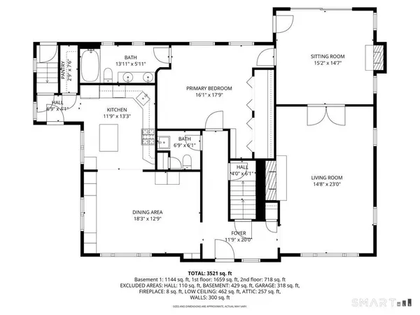 a picture of a floor plan