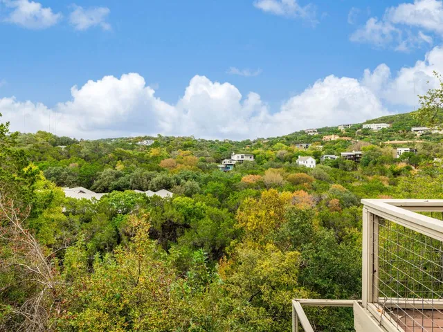 a view of a big yard