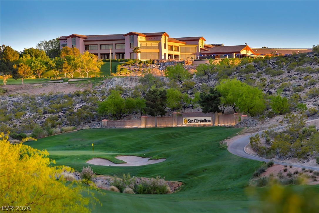 1823 Baton Rouge Street Henderson, NV 89052 - Photo 42 of 60 Lush fairways and manicured greens complement the impressive desert hillside architecture.