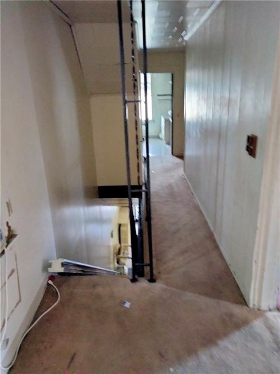 522 Freeland Street Pittsburgh, PA 15210 - Photo 10 of 19 a view of a hallway with wooden floor