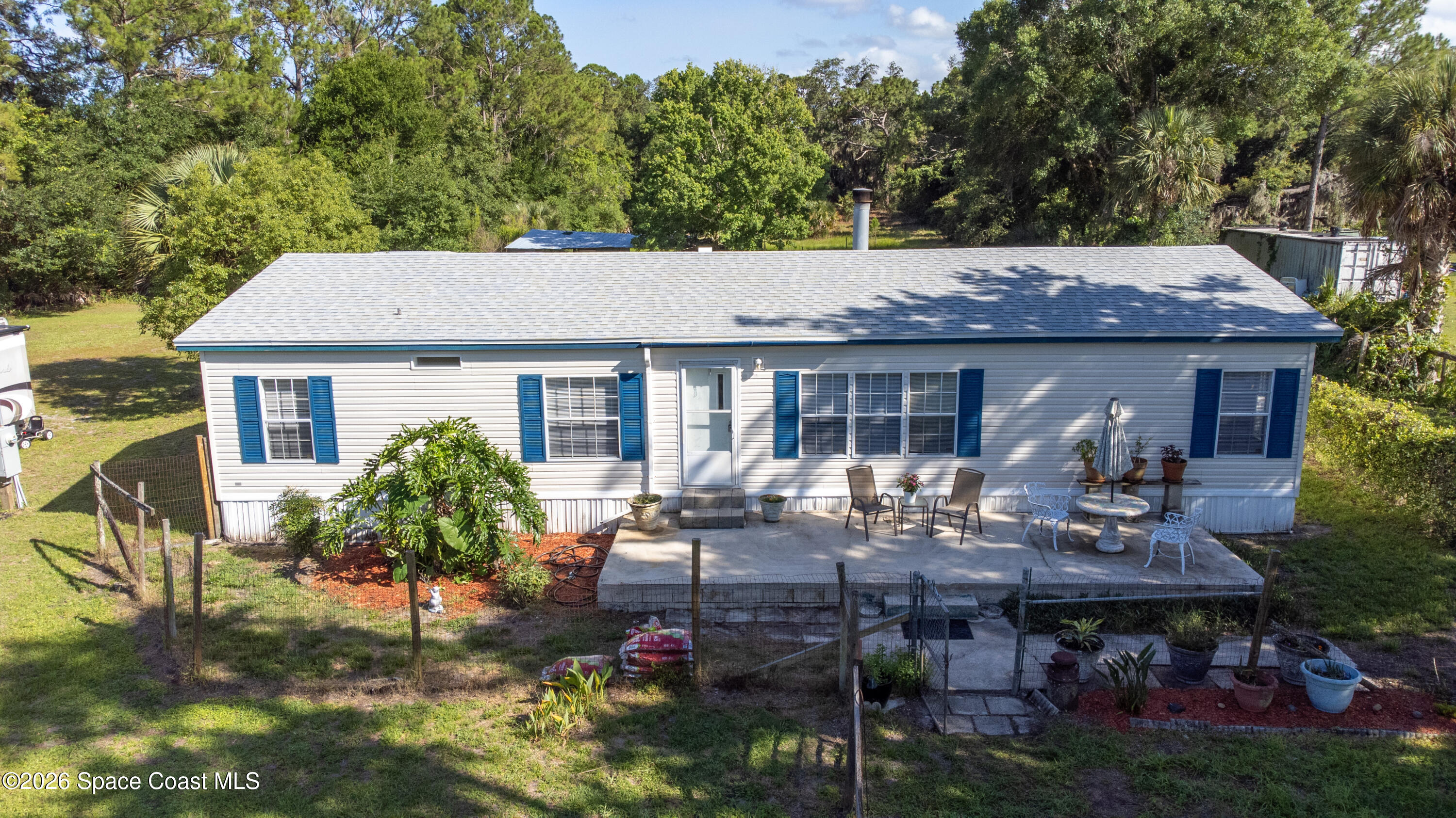 4785 Harrison Road Mims, FL 32754 - Photo 29 of 34 aerial front