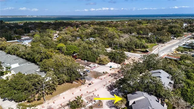 a view of a city and lake view