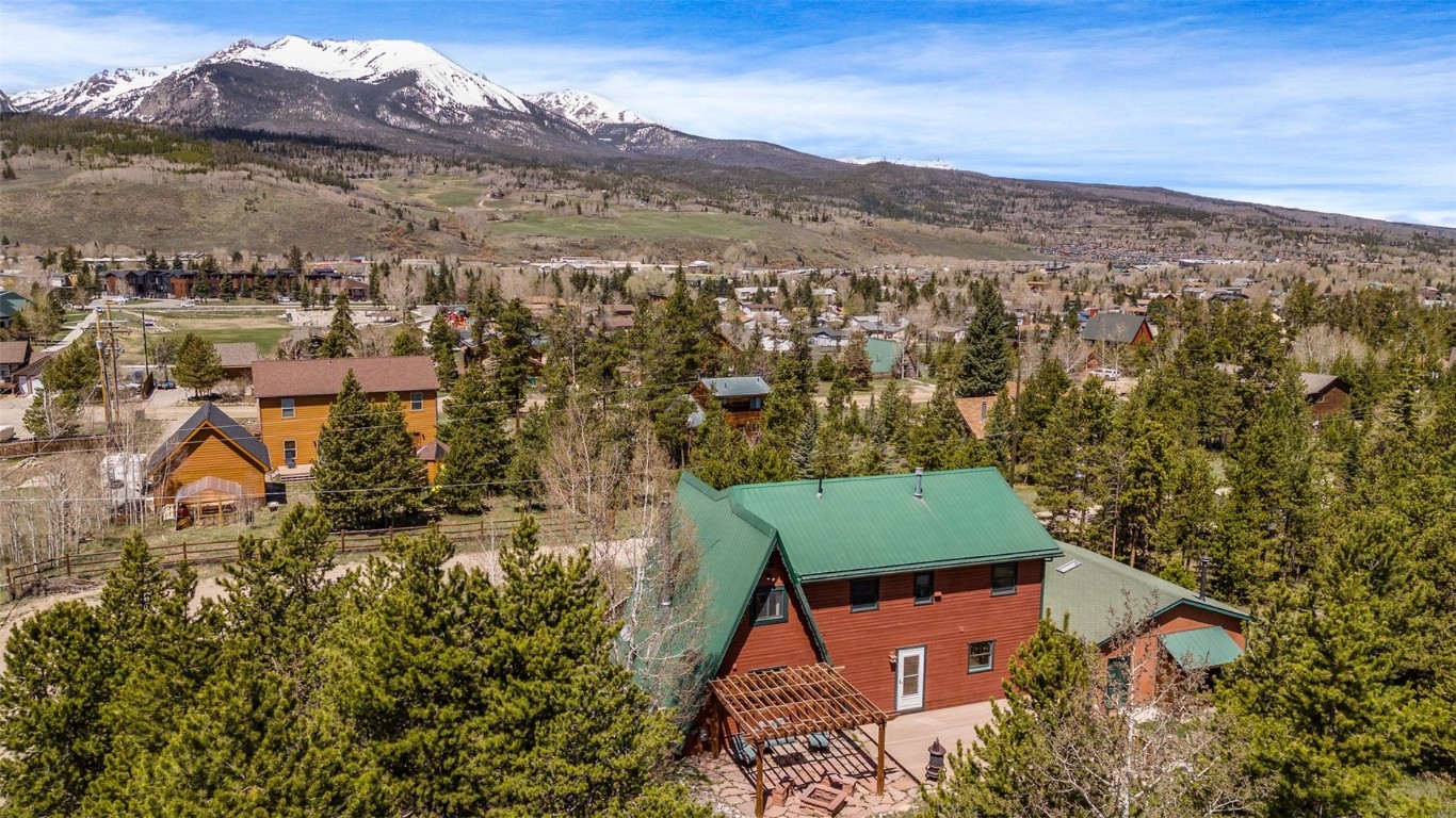 367 G Road Silverthorne, CO 80498 - Photo 43 of 50 an aerial view of residential houses with outdoor space and trees