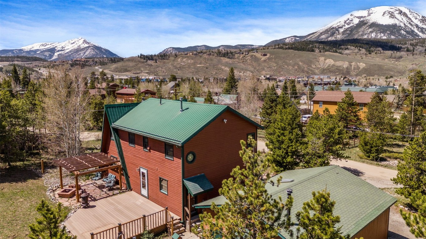 367 G Road Silverthorne, CO 80498 - Photo 45 of 50 an aerial view of houses with a swimming pool
