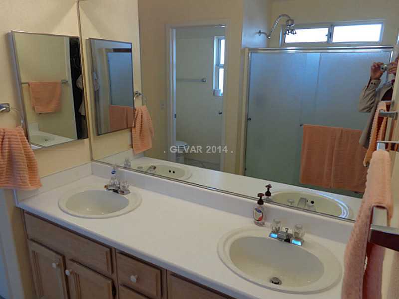 490 Edgefield Ridge Place Henderson, NV 89012 - Photo 12 of 18 Master Bath/Spa. CONVENIENT WITH DOUBLE SINKS