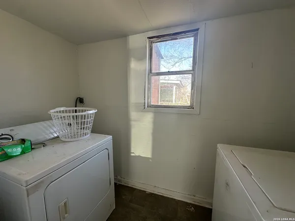 a house with trees in front of it