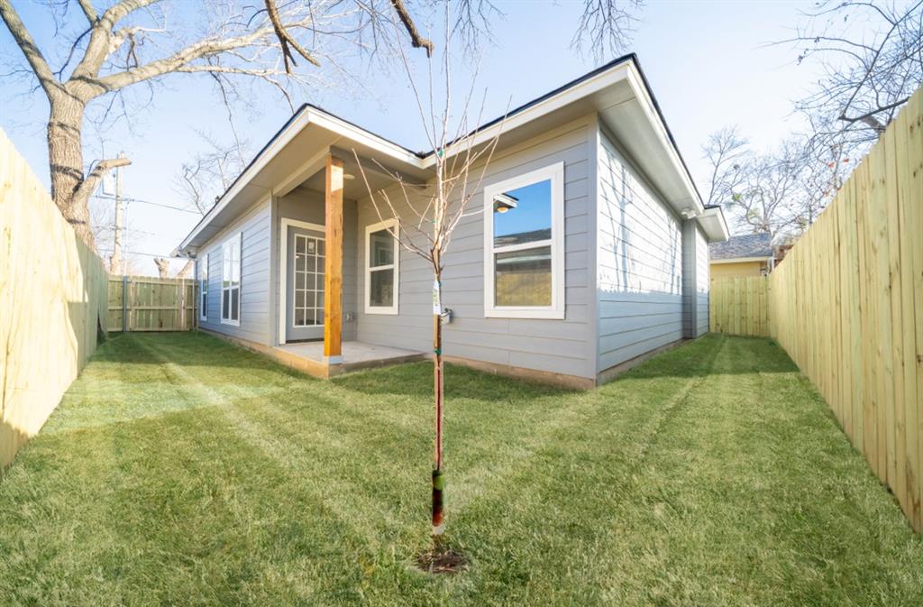 3411 Ladd Street Dallas, TX 75212 - Photo 12 of 14 a view of a house with backyard and garden