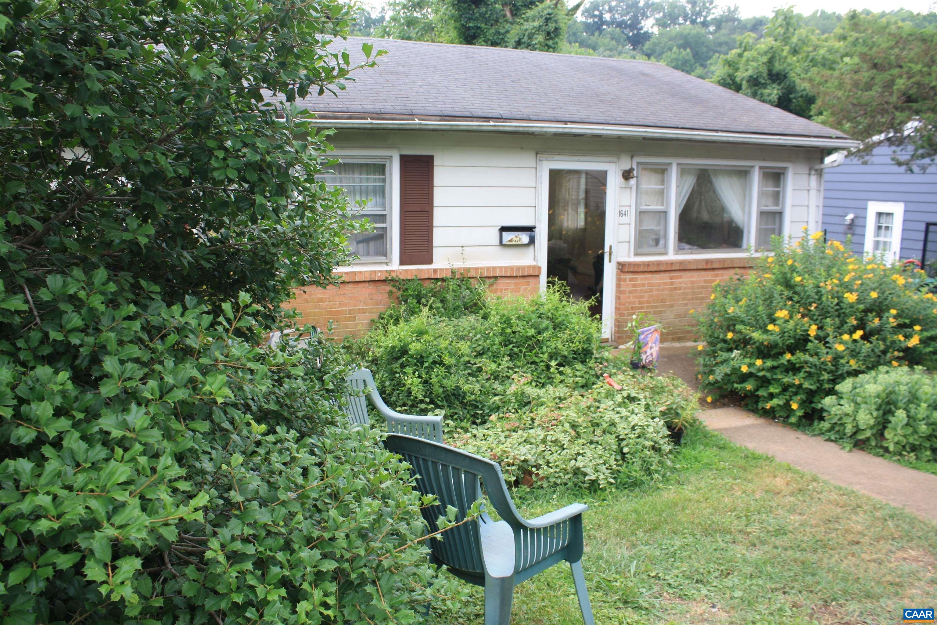 1641 Meridian Street Charlottesville, VA 22902 - Photo 21 of 21 a front view of a house with garden
