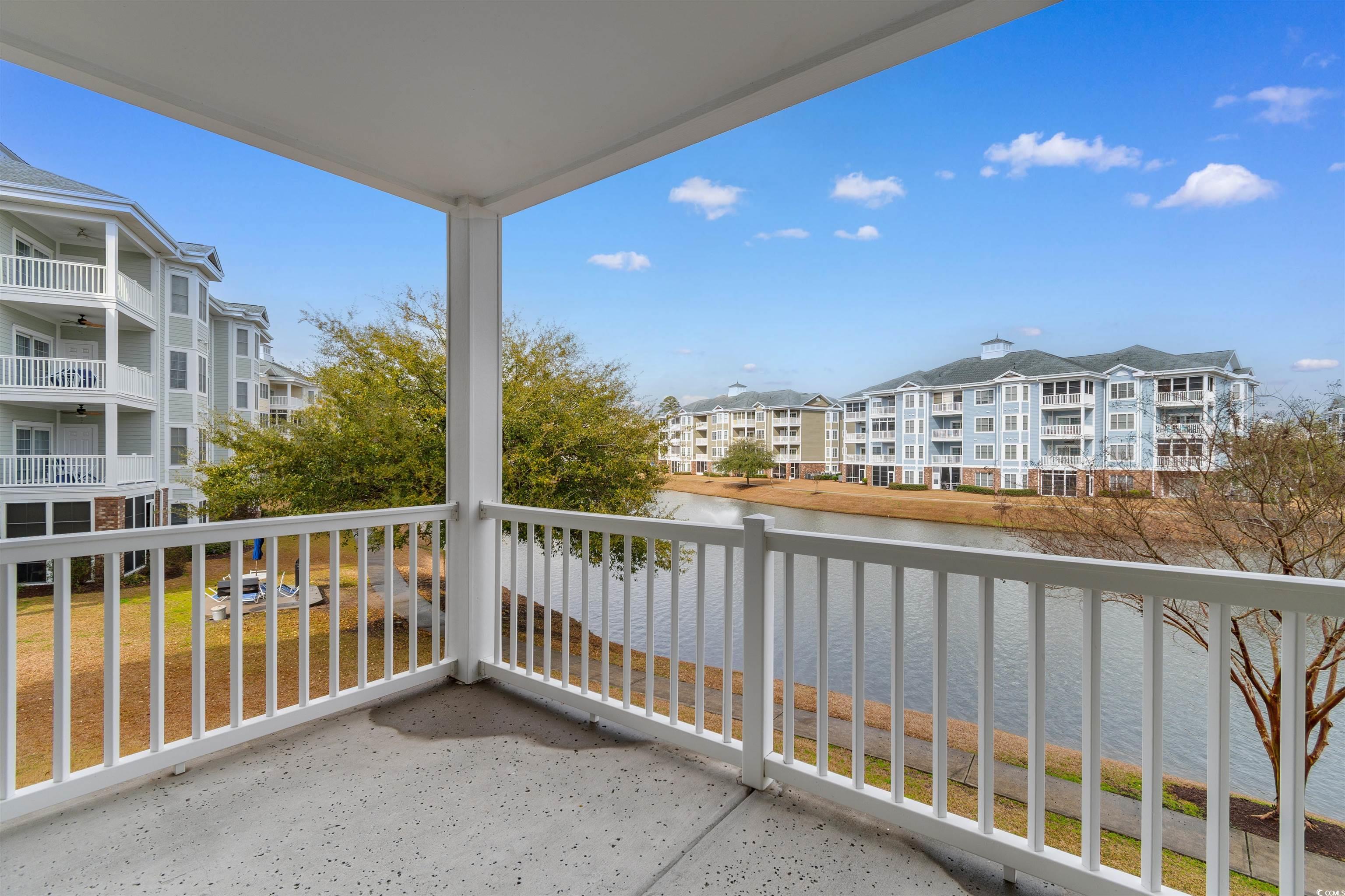 4875 Luster Leaf Circle, Unit 202 Myrtle Beach, SC 29577 - Photo 26 of 40 Balcony with a water view