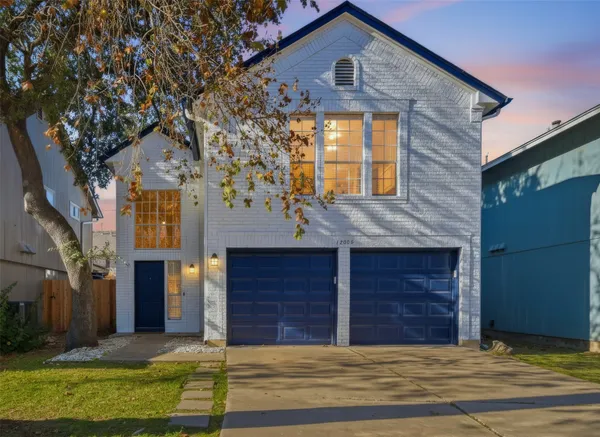 a house view with a outdoor space