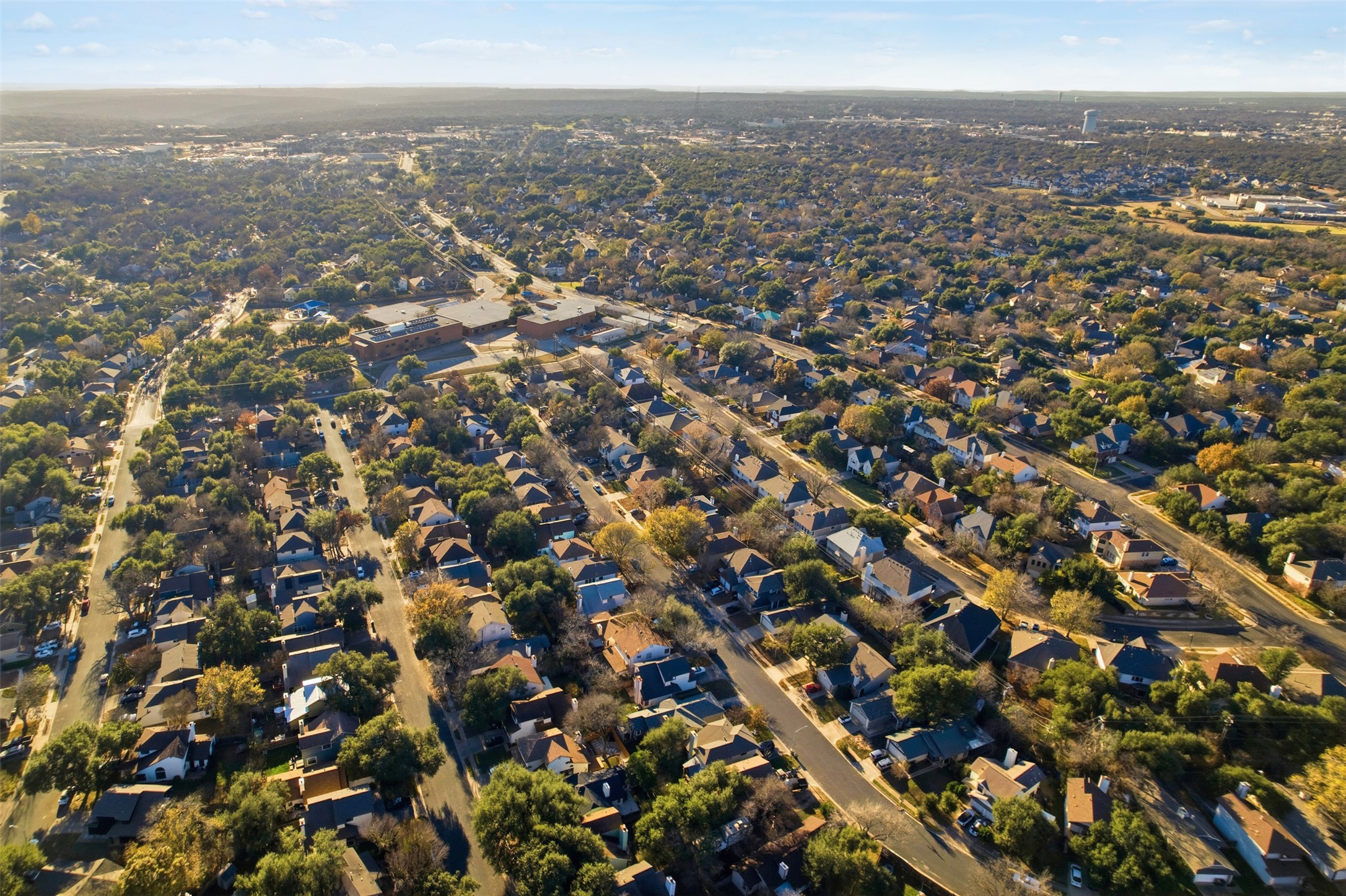12906 Humphrey Drive Austin, TX 78729 - Photo 39 of 40 an aerial view of multiple house