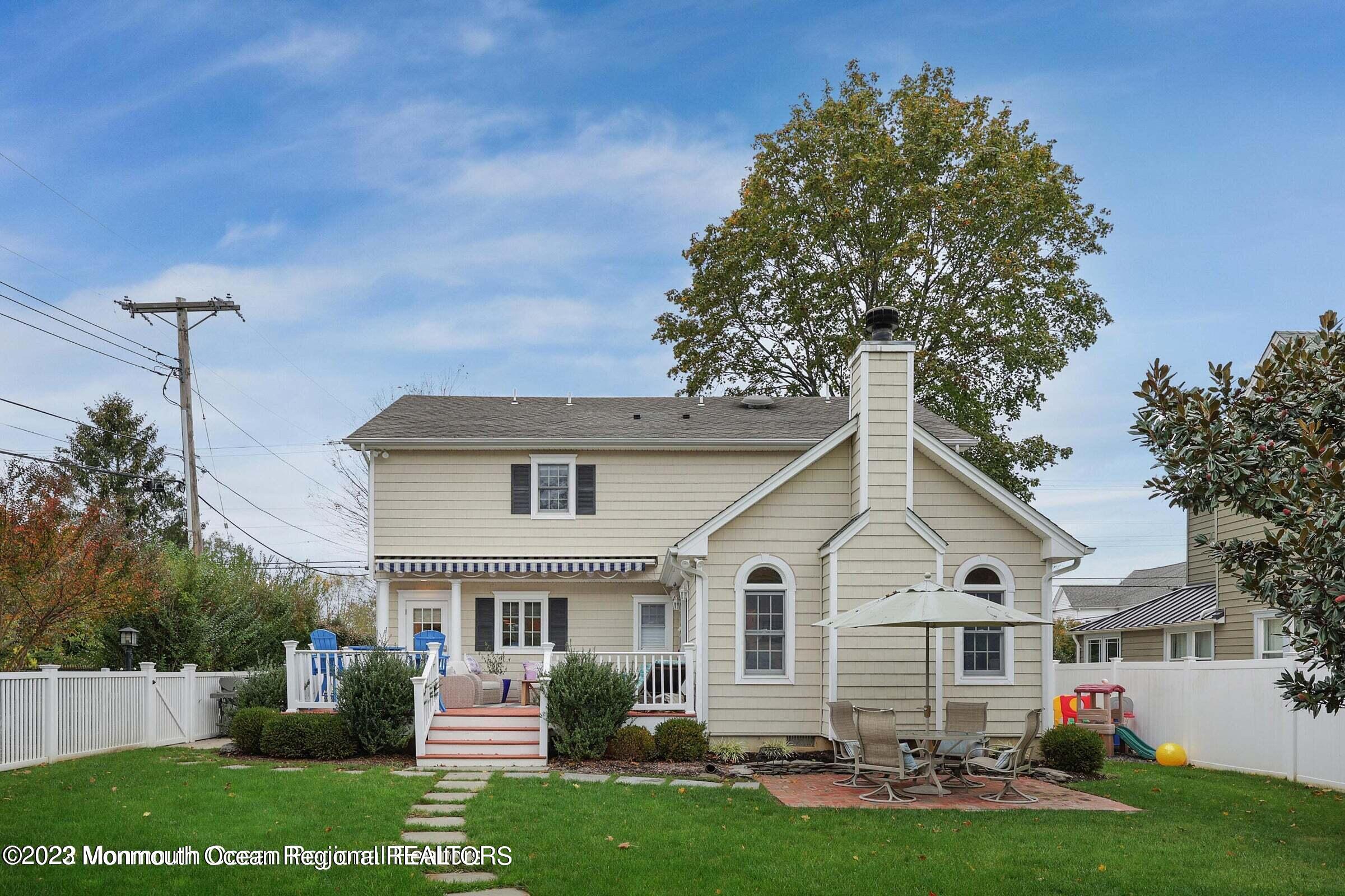 57 West River Road Rumson, NJ 07760 - Photo 22 of 28 Rear of Home
