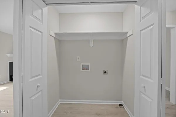 a view of front door of house