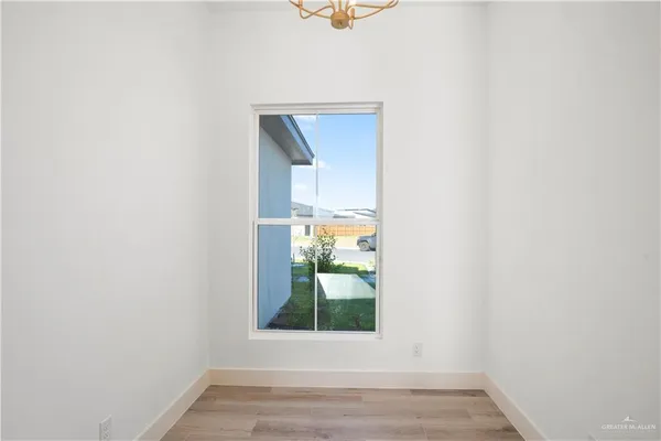 a view of a small space