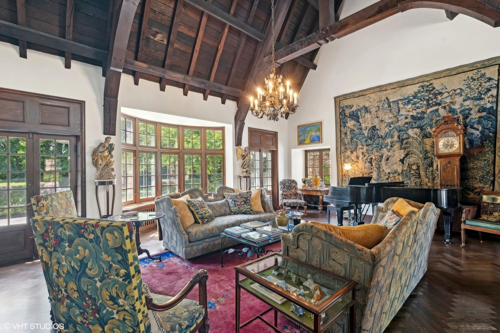 885 Maplewood Road Lake Forest, IL 60045 - Photo 20 of 78 a living room with furniture and a large window