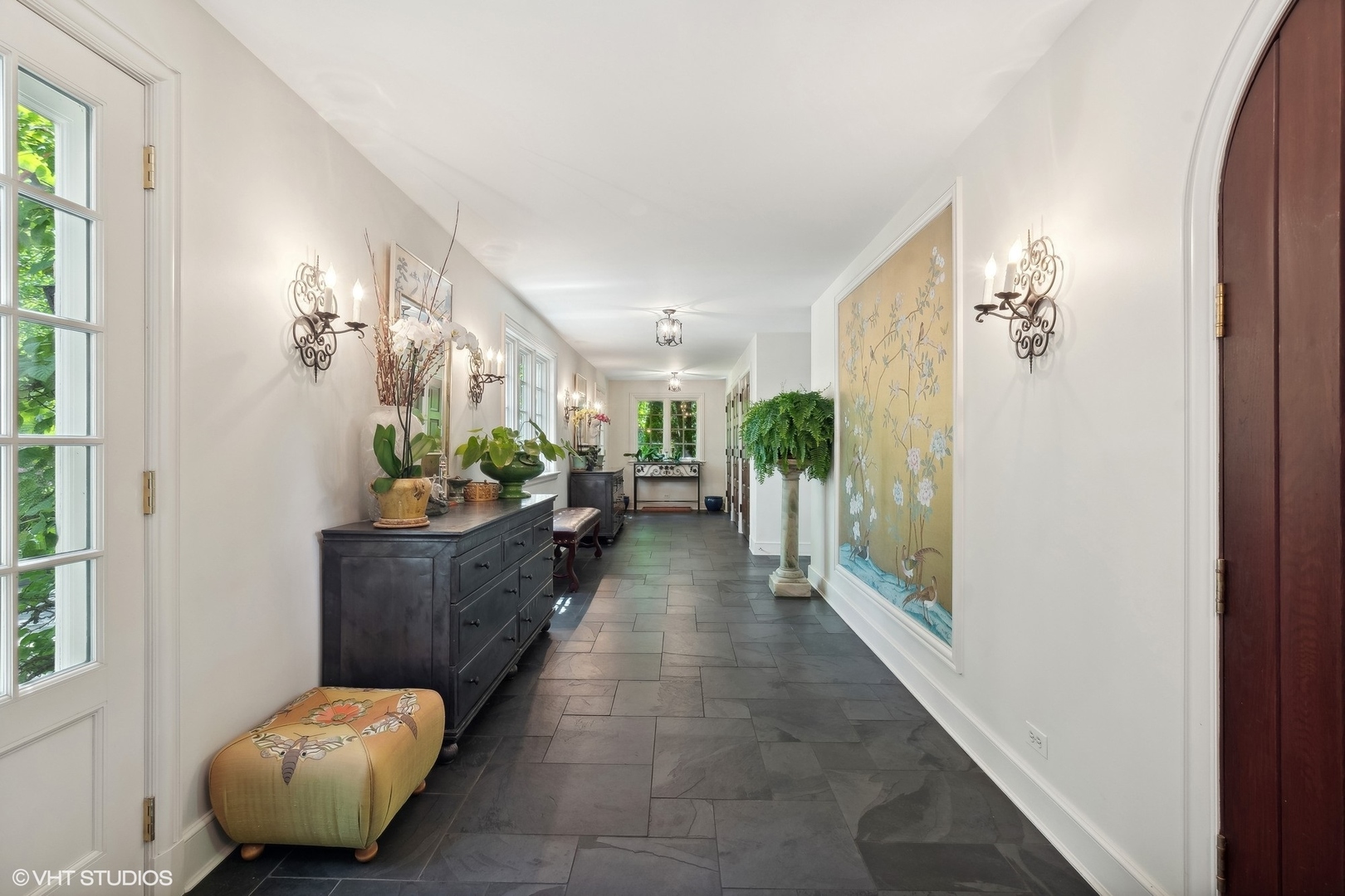 885 Maplewood Road Lake Forest, IL 60045 - Photo 7 of 78 a living room with furniture and a large window