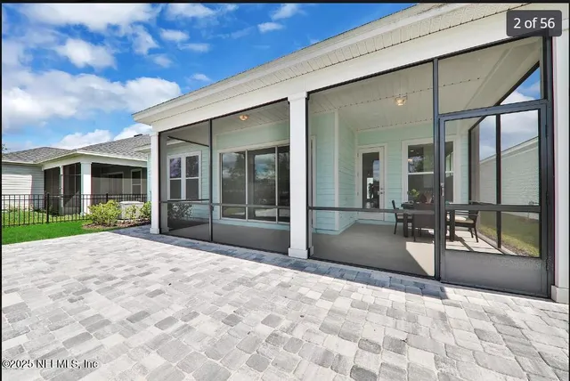 a view of outdoor space and patio