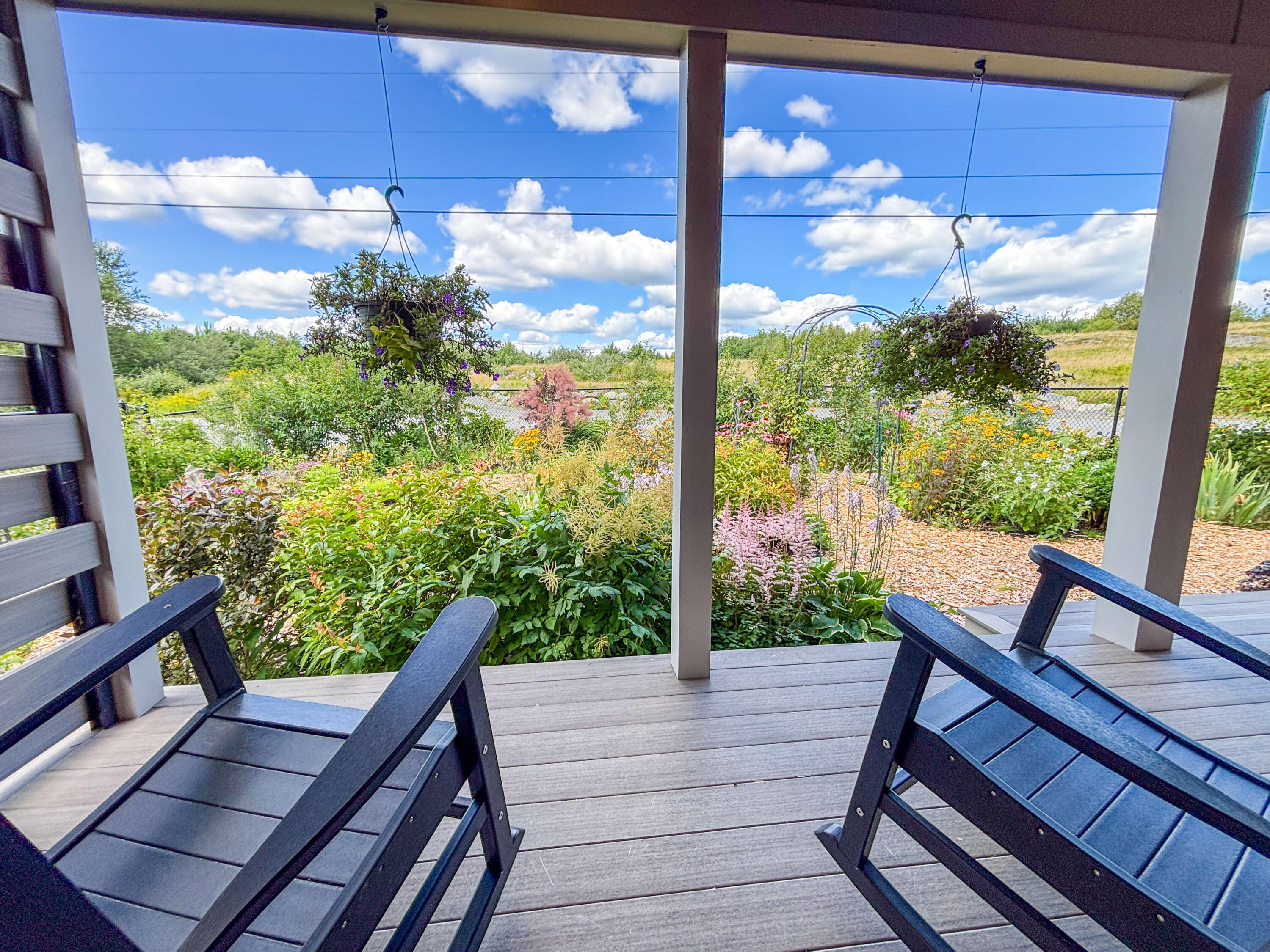 195 Ficketts Point Road Milbridge, ME 04658 - Photo 104 of 142 Covered porch & gardens (4)