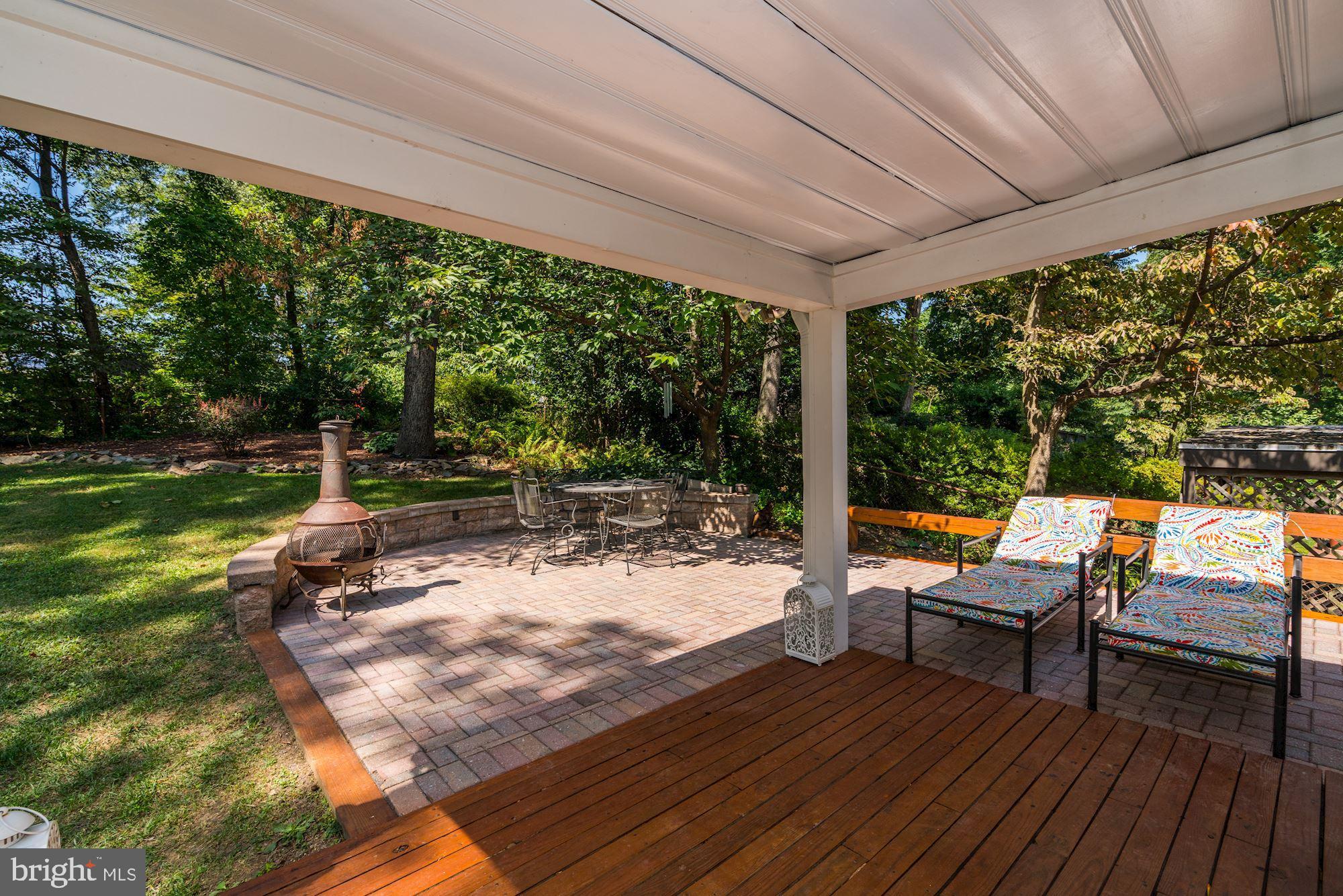 513 Mansfield Road Silver Spring, MD 20910 - Photo 25 of 28 Rear porch & patio