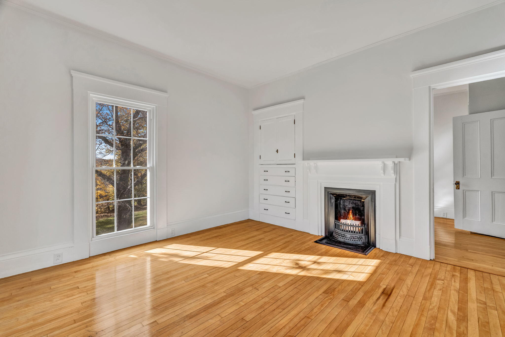 180 Main Road North Hampden, ME 04444 - Photo 44 of 129 Master bedroom - fireplace virtual stage