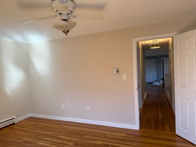 wooden floor in an empty room