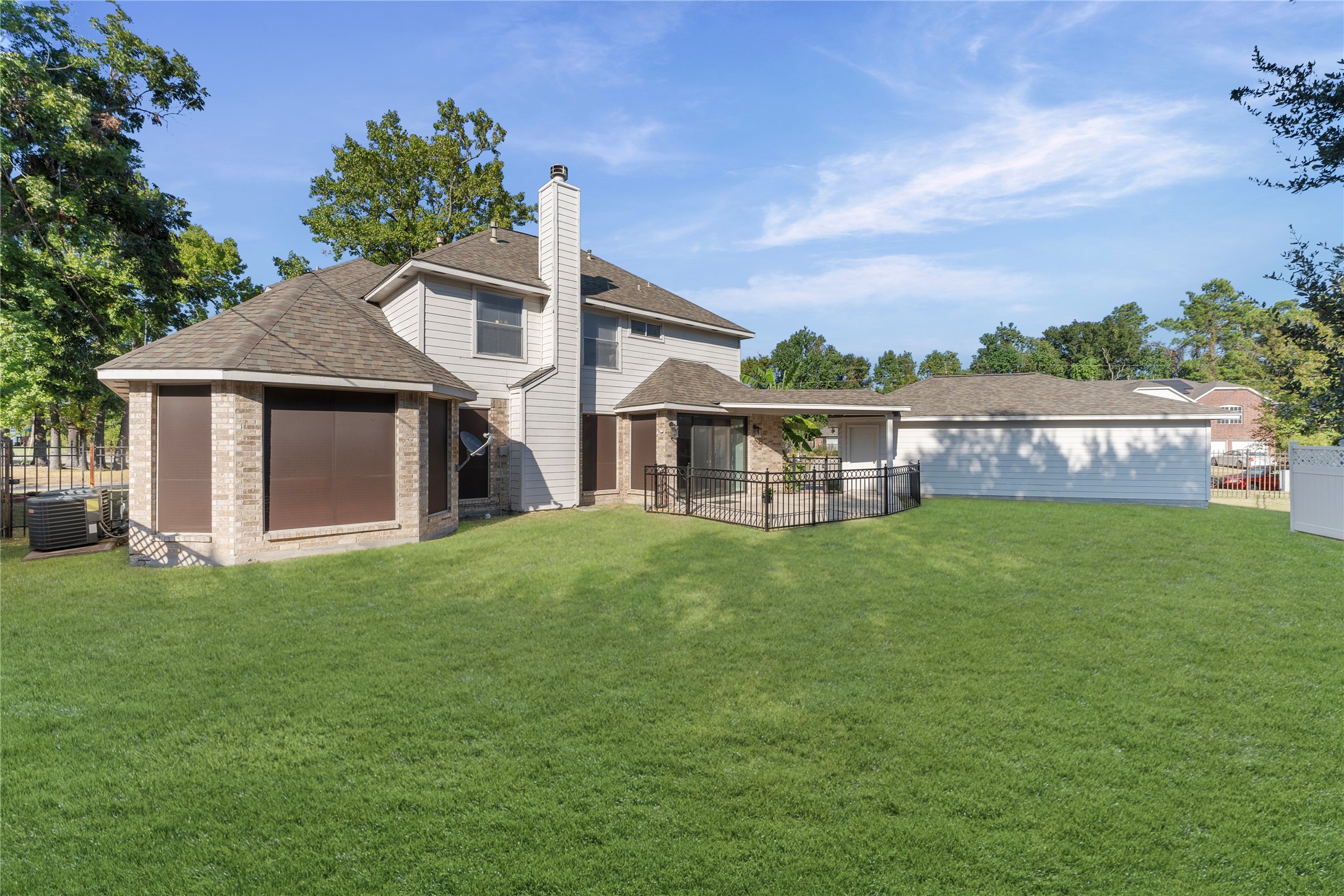 2922 Travick Lane Houston, TX 77073 - Photo 38 of 49 a view of a house with a yard