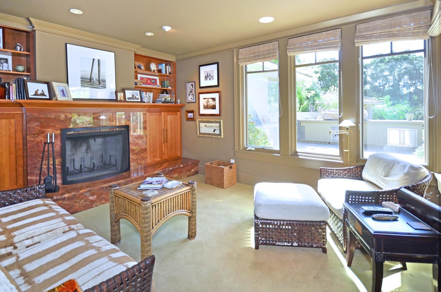 120 Edenvale Road Watsonville, CA 95076 - Photo 12 of 41 a living room with furniture and a fireplace