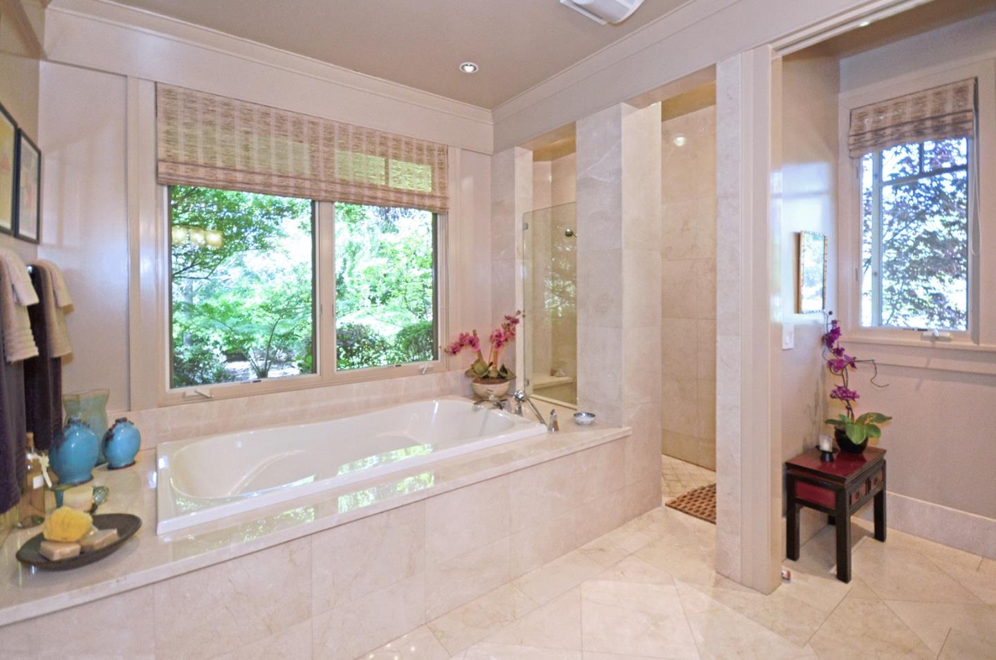 120 Edenvale Road Watsonville, CA 95076 - Photo 15 of 41 a bath tub sitting in a bathroom next to a window