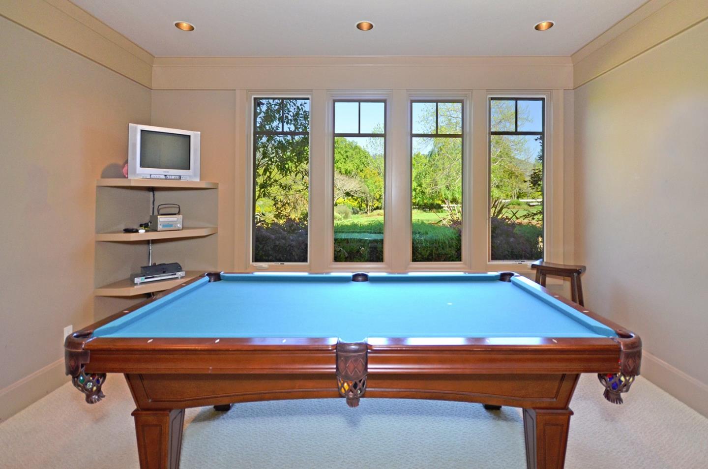 120 Edenvale Road Watsonville, CA 95076 - Photo 17 of 41 a room with pool table and windows