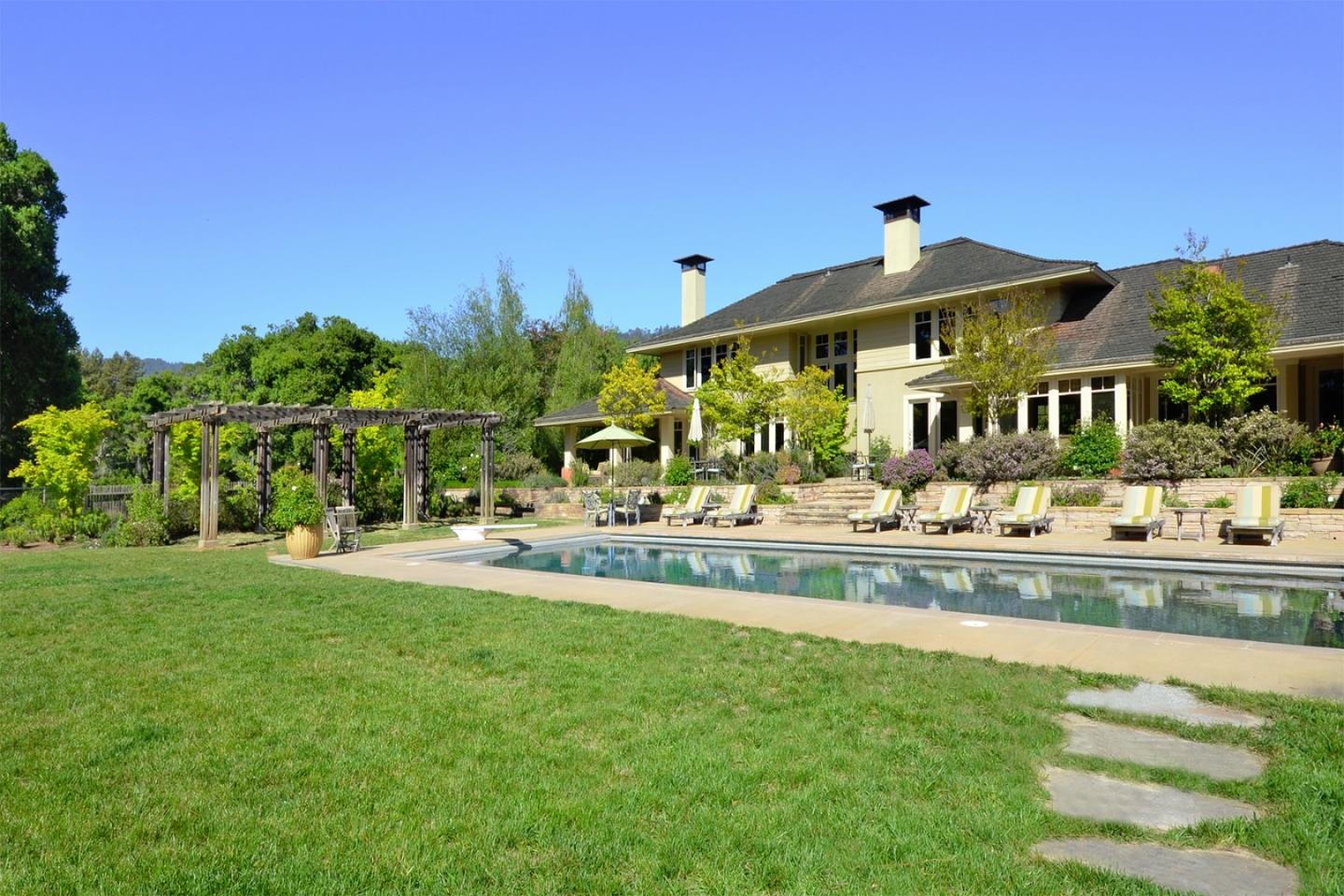120 Edenvale Road Watsonville, CA 95076 - Photo 27 of 41 a view of swimming pool is middle in the garden