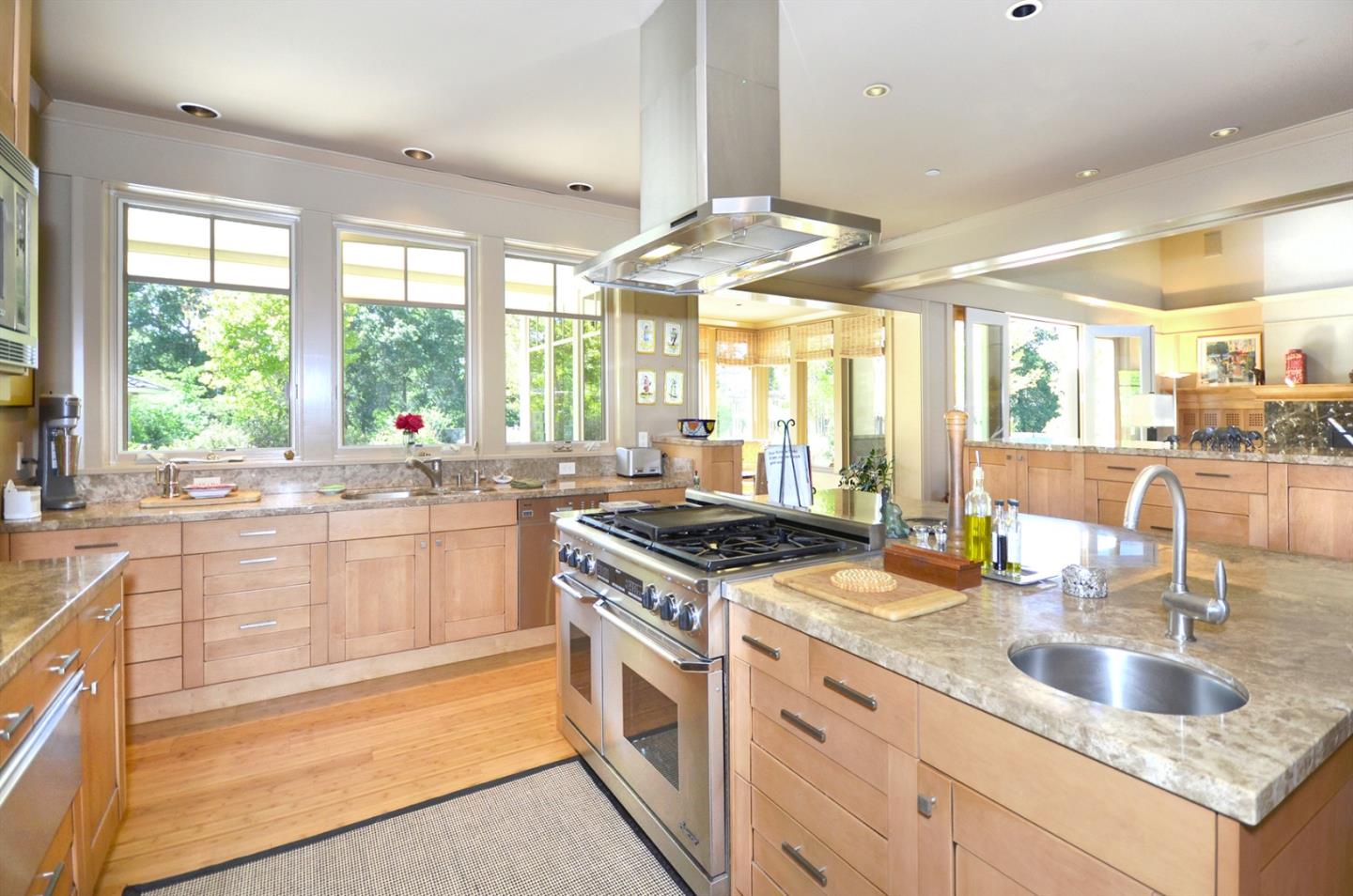 120 Edenvale Road Watsonville, CA 95076 - Photo 5 of 41 a kitchen with granite countertop a sink stainless steel appliances and cabinets