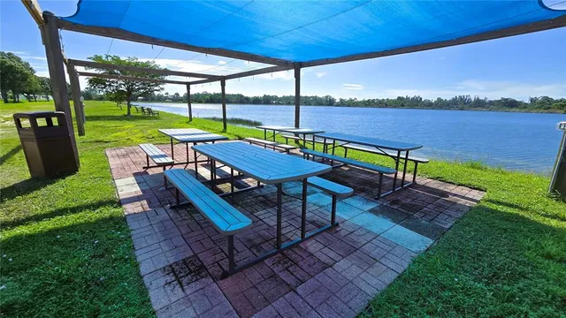 a view of a house with a patio