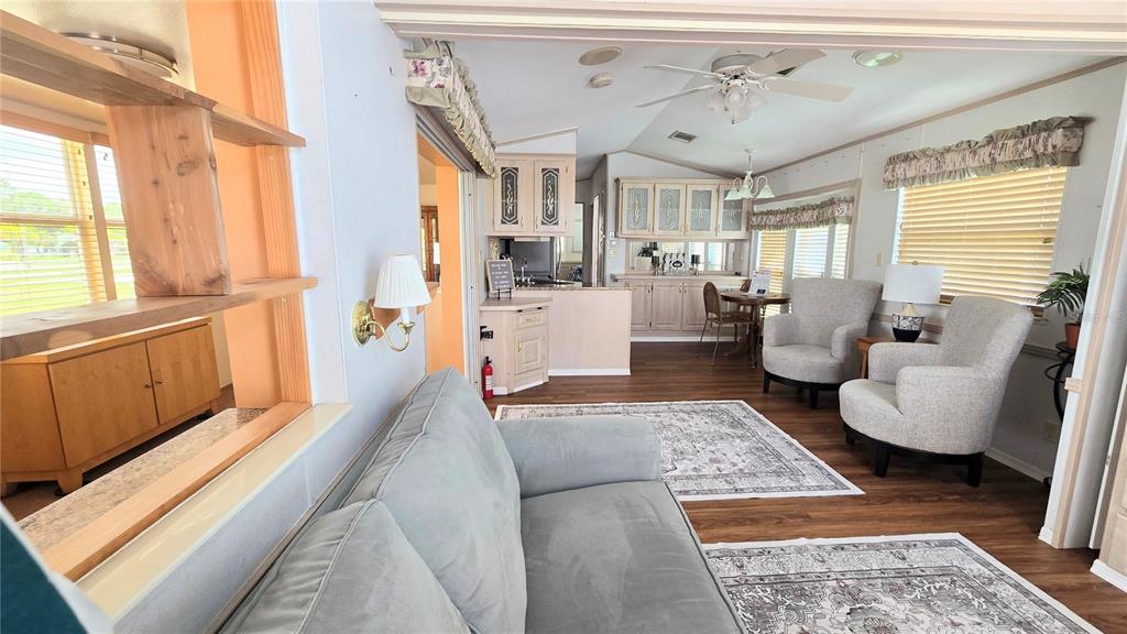 1317 Trout Punta Gorda, FL 33950 - Photo 5 of 55 a living room with furniture and a large window