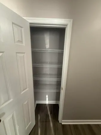 a view of walk in closet