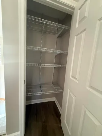 a view of walk in closet