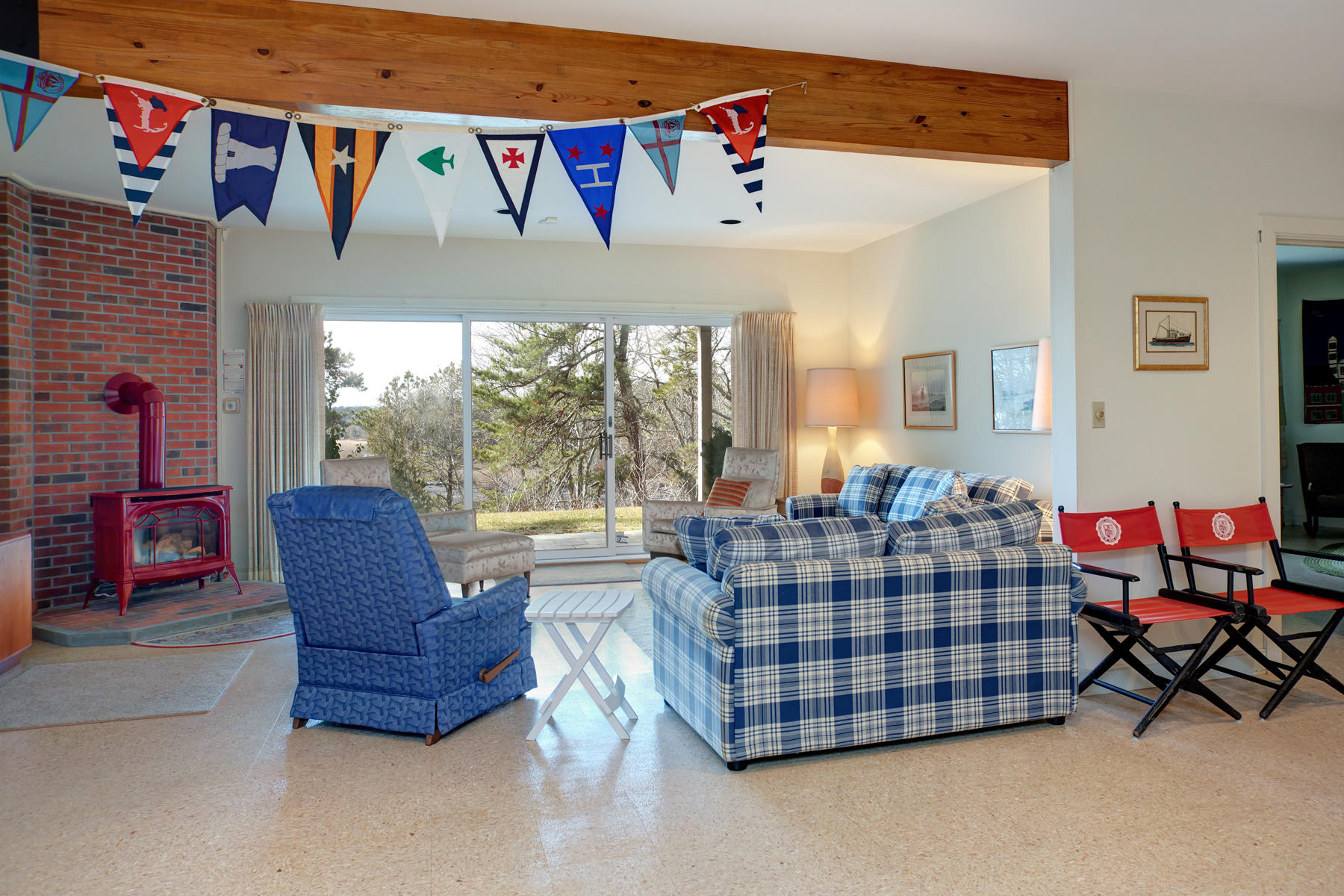 1855 South County Road Osterville, MA 02655 - Photo 17 of 26 a bedroom with furniture and a couch