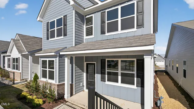 a view of empty room with windows
