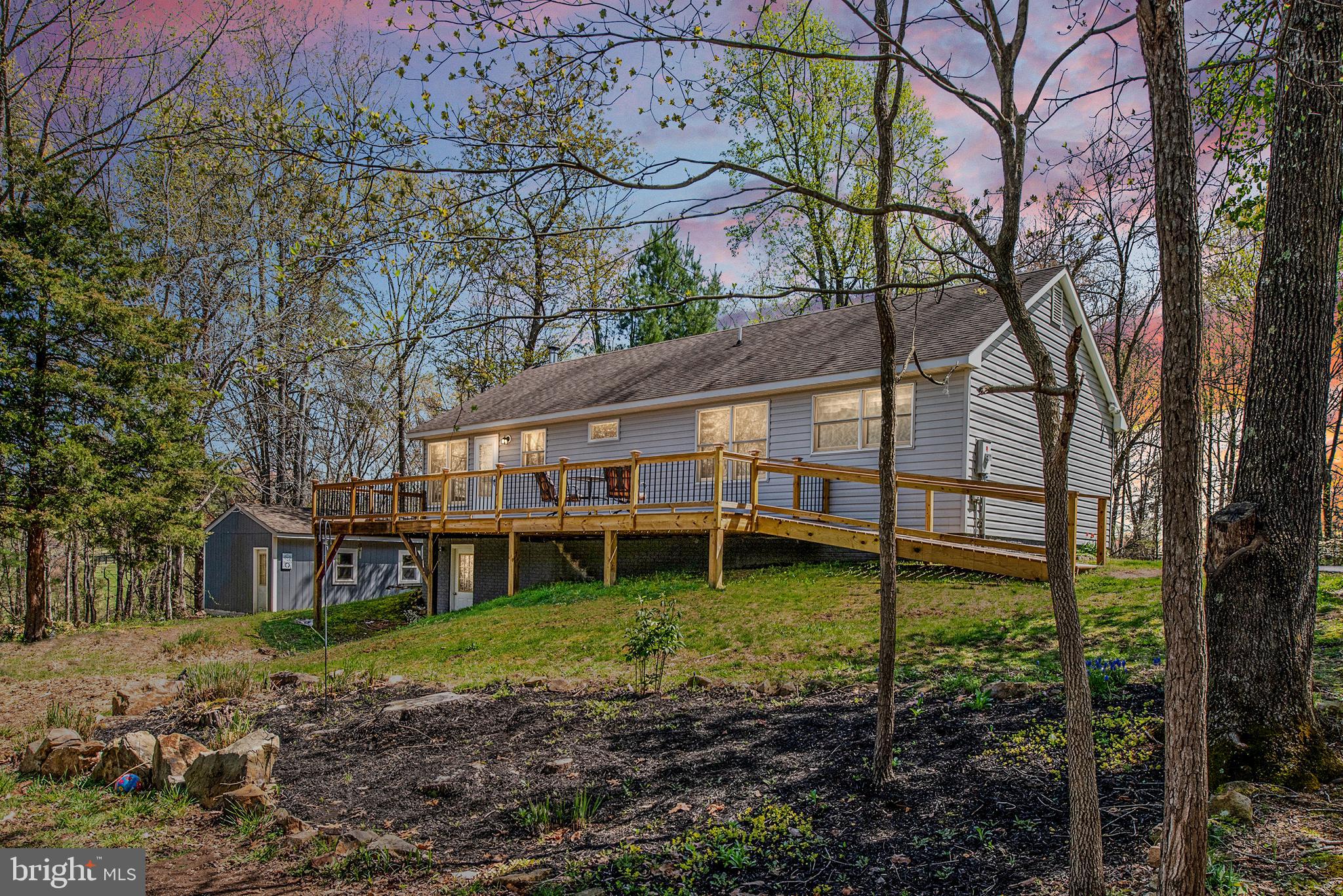4 Castle Mountain Road Castleton, VA 22716 - Photo 2 of 35 Enjoy the Peaceful Setting!
